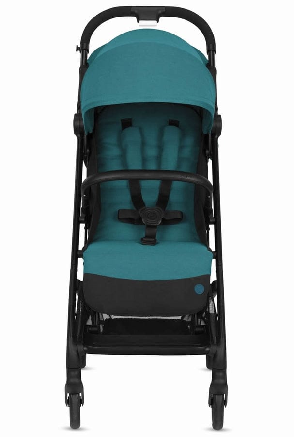 Cybex Beezy + Aton 2 Travel System Bundle - River Blue / Deep Black - 521000691-521001427