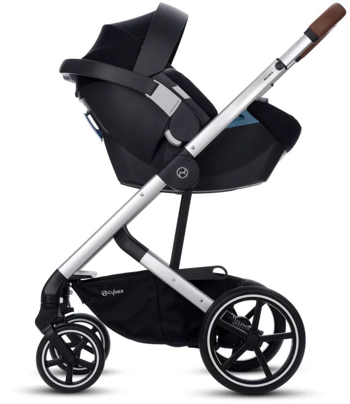 Cybex Talos S Lux + Aton 2 Travel System Bundle - Navy Blue / Deep Black - 520004523-521001427