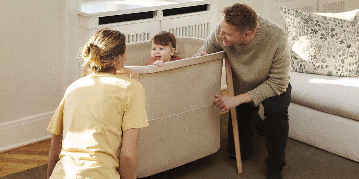 stokke bassinet Stokke Snoozi Bassinet Sandy Beige