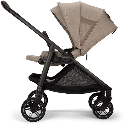 Nuna SWIV + PIPA RX Travel System Bundle - Acorn / Caviar - ST18601ACN-CF12508600CVR