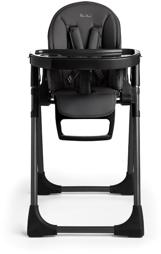Silver Cross Gourmet High Chair + Mealtime Set - Black - SX7050-00UC-SX720-00