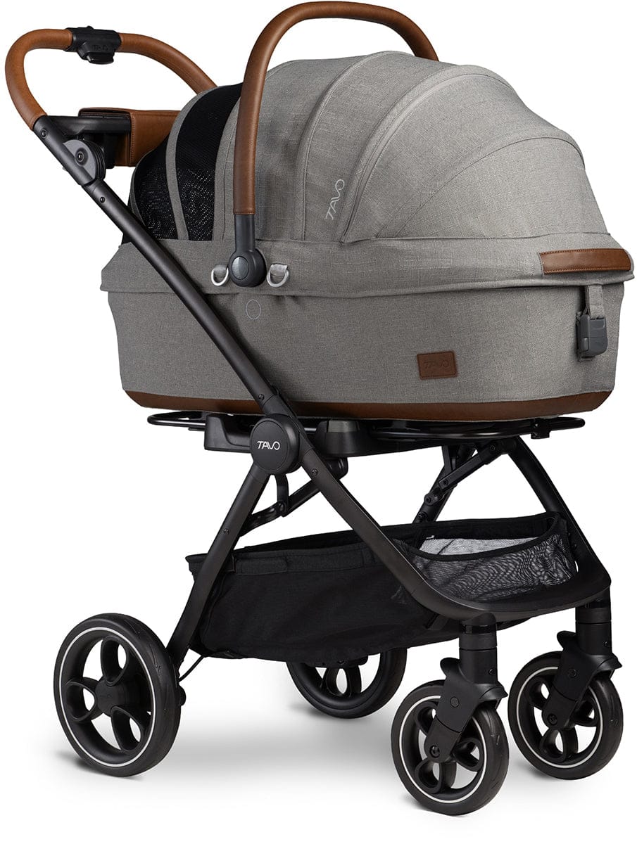 Tavo Pets Maeve + Roscoe 3-IN-1 Pet Protection System, Medium Rigid - Merle - Z2TS001MRLCOG000