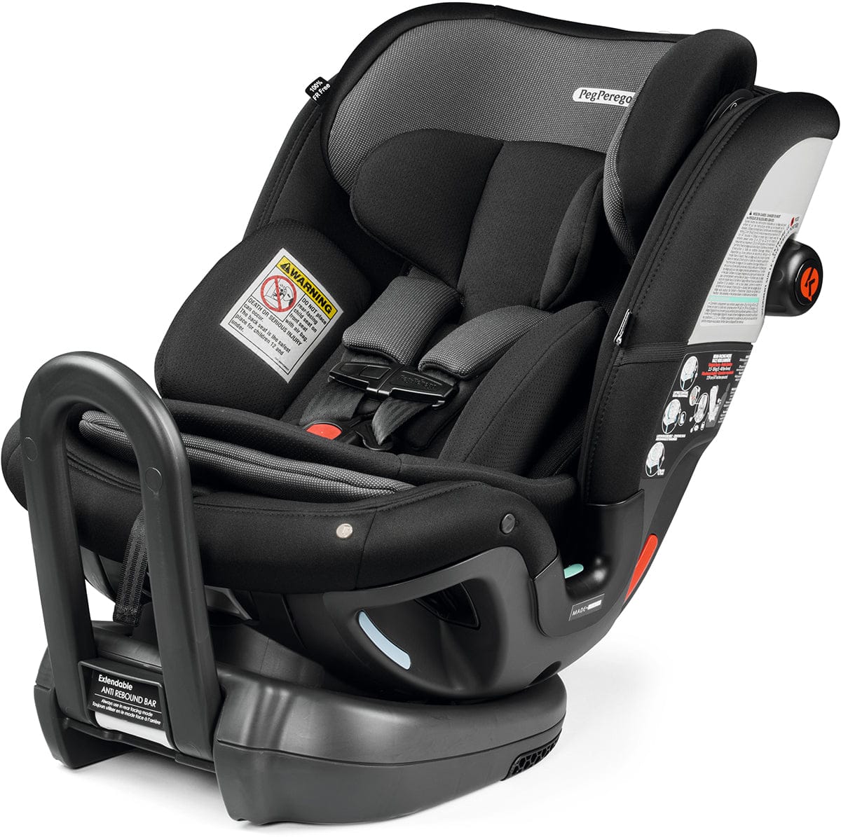 peg perego primo viaggio forward facing PEG Perego Primo Viaggio All In One Car Seat Crystal Black
