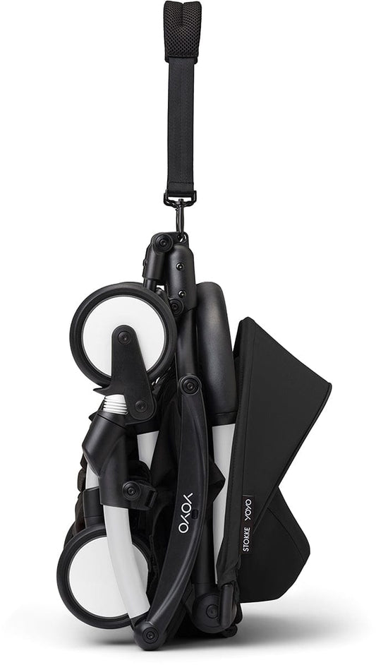 Stokke YOYO3 Ultra Compact 6+ Stroller (One Box) - White / Black - 654200