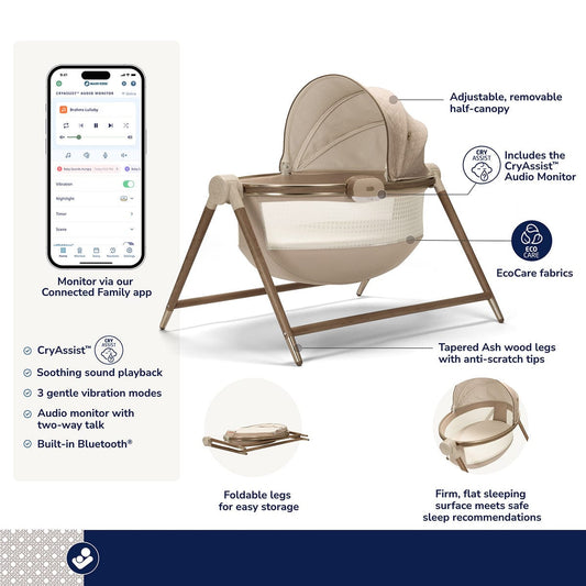 Maxi-Cosi Sibia Bassinet - Natural Heritage - BT088HDF