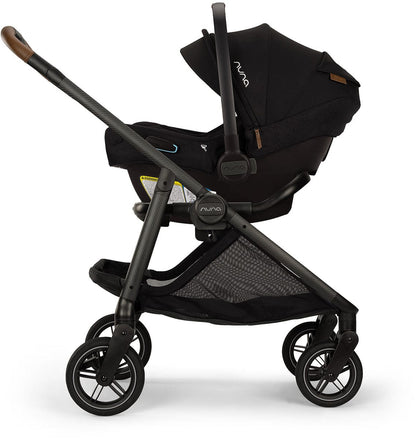 Nuna SWIV + PIPA RX Travel System Bundle - Biscotti / Caviar - ST18601BIS-CF12508600CVR