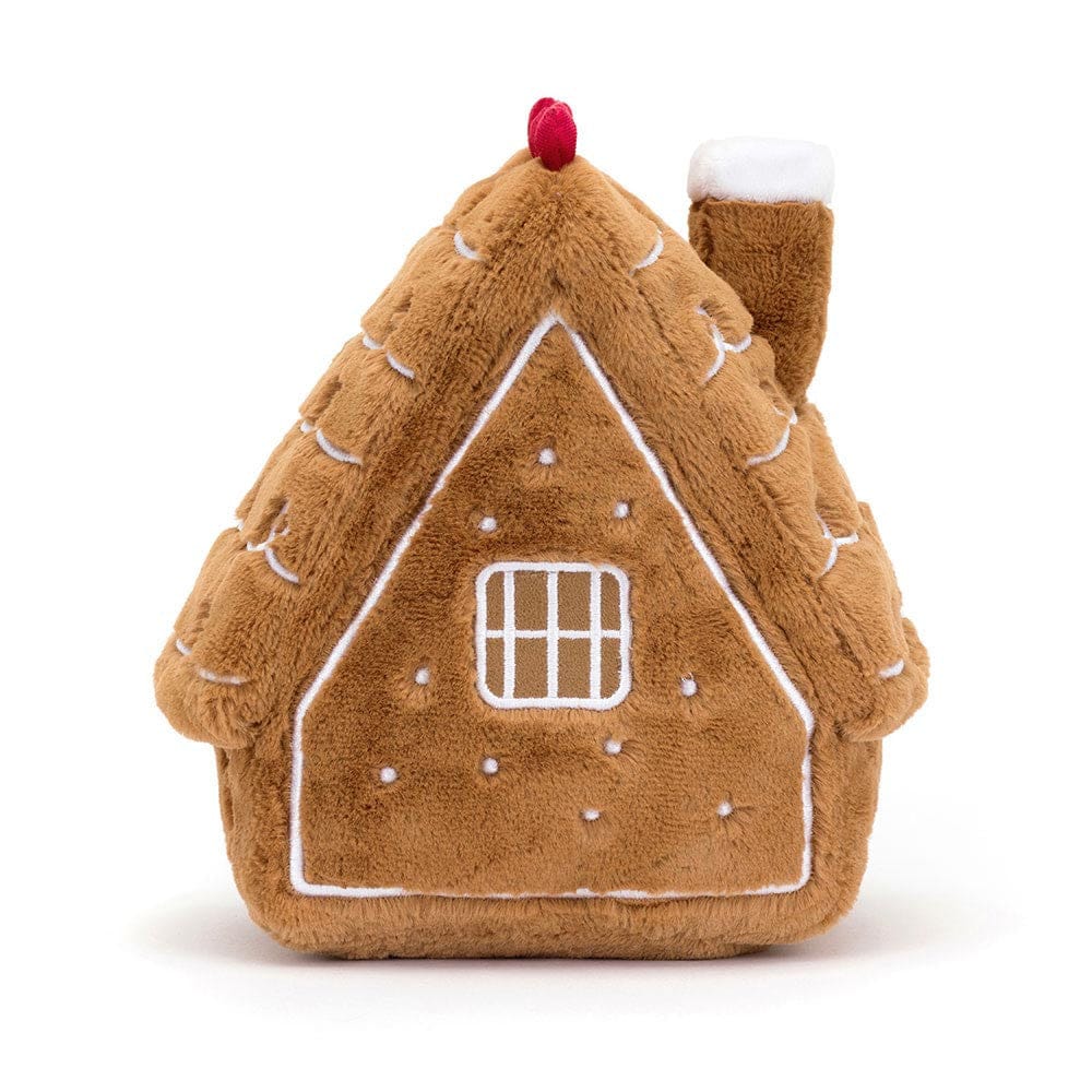 Jellycat Amuseables Gingerbread House, 7" - A2GHO
