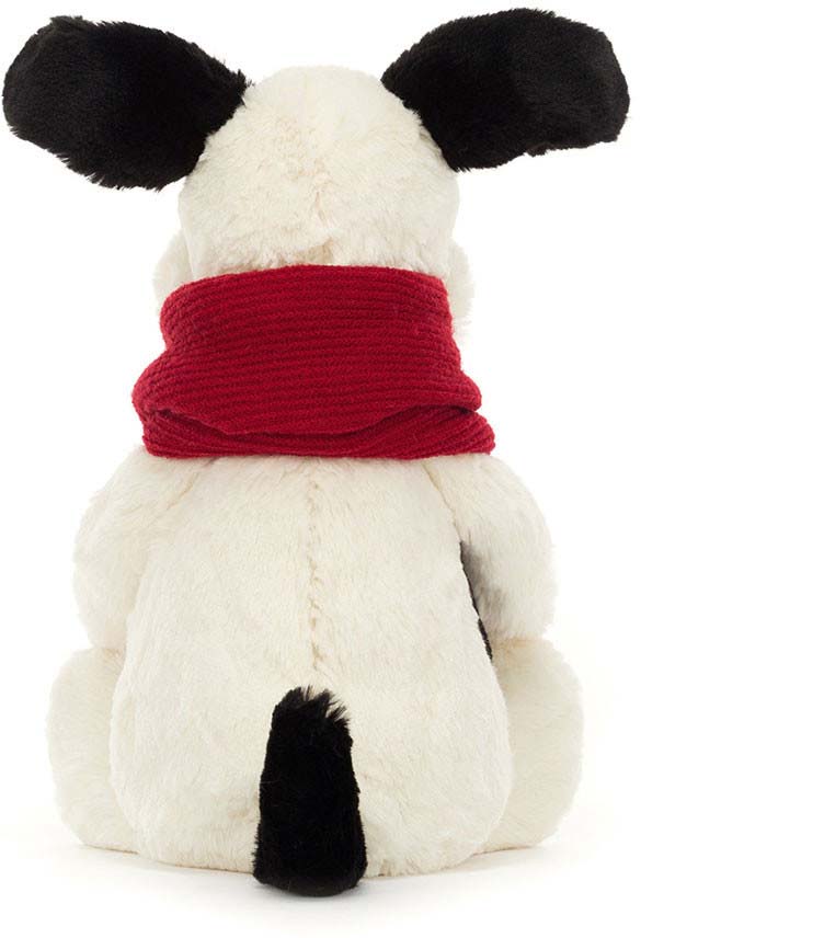 Jellycat Bashful Winter Puppy, 12" - BAS3WP