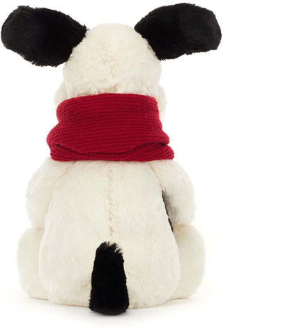 Jellycat Bashful Winter Puppy, 12" - BAS3WP