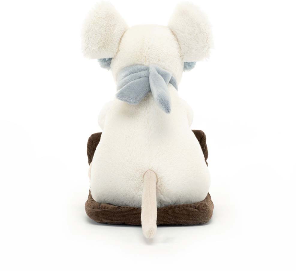 Jellycat Merry Mouse Sleighing, 6" - MER3SLE
