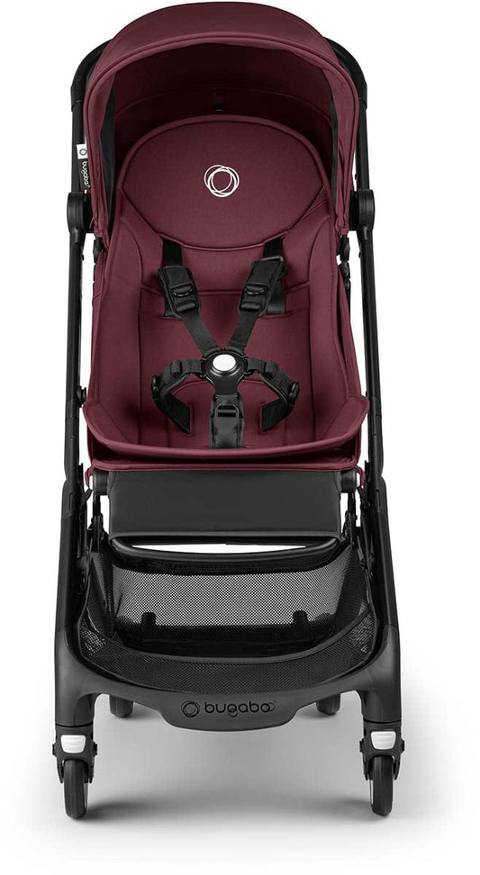 Bugaboo Butterfly Complete Compact Stroller - Black / Dark Cherry / Dark Cherry