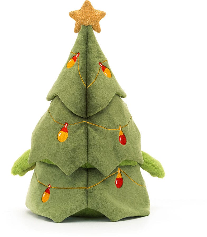 Jellycat Christmas Tree Ricky Rain Frog, 10" - RR3FC