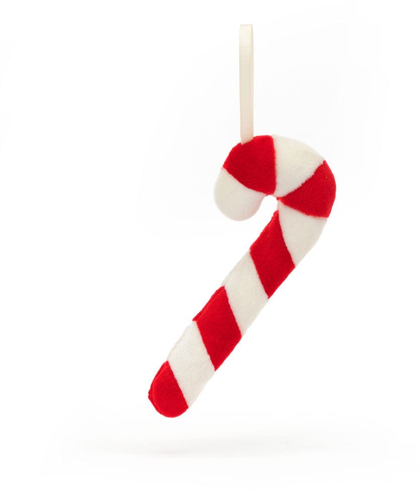 Jellycat Festive Folly Candy Cane Ornament, 5" - FFH6CC