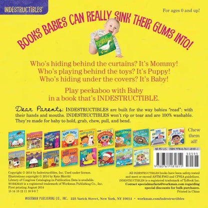 Indestructibles: Baby Peekaboo - 9780761181811