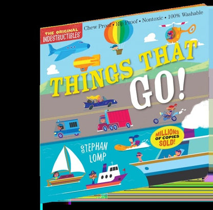 Indestructibles: Things That Go! - 9780761193623