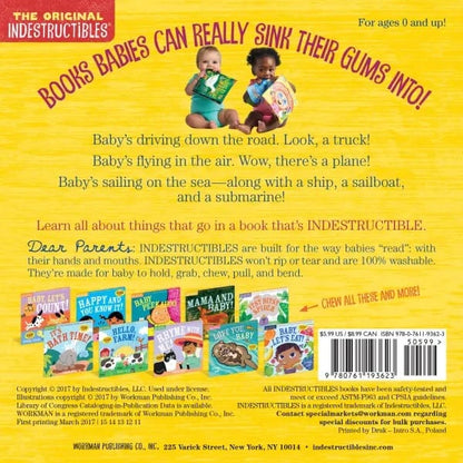 Indestructibles: Things That Go! - 9780761193623