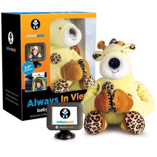 InfantTech Always in View Baby Monitor for Cars - Giraffe - 5029-GIRAFFE