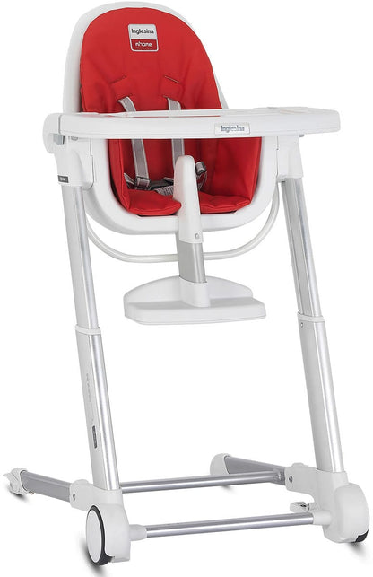 Inglesina Zuma High Chair - White/Red - AZ90F3RE7US