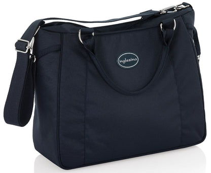 Inglesina Classica Bassinet with Diaper Bag in Navy/White - AB06E0NAPUS