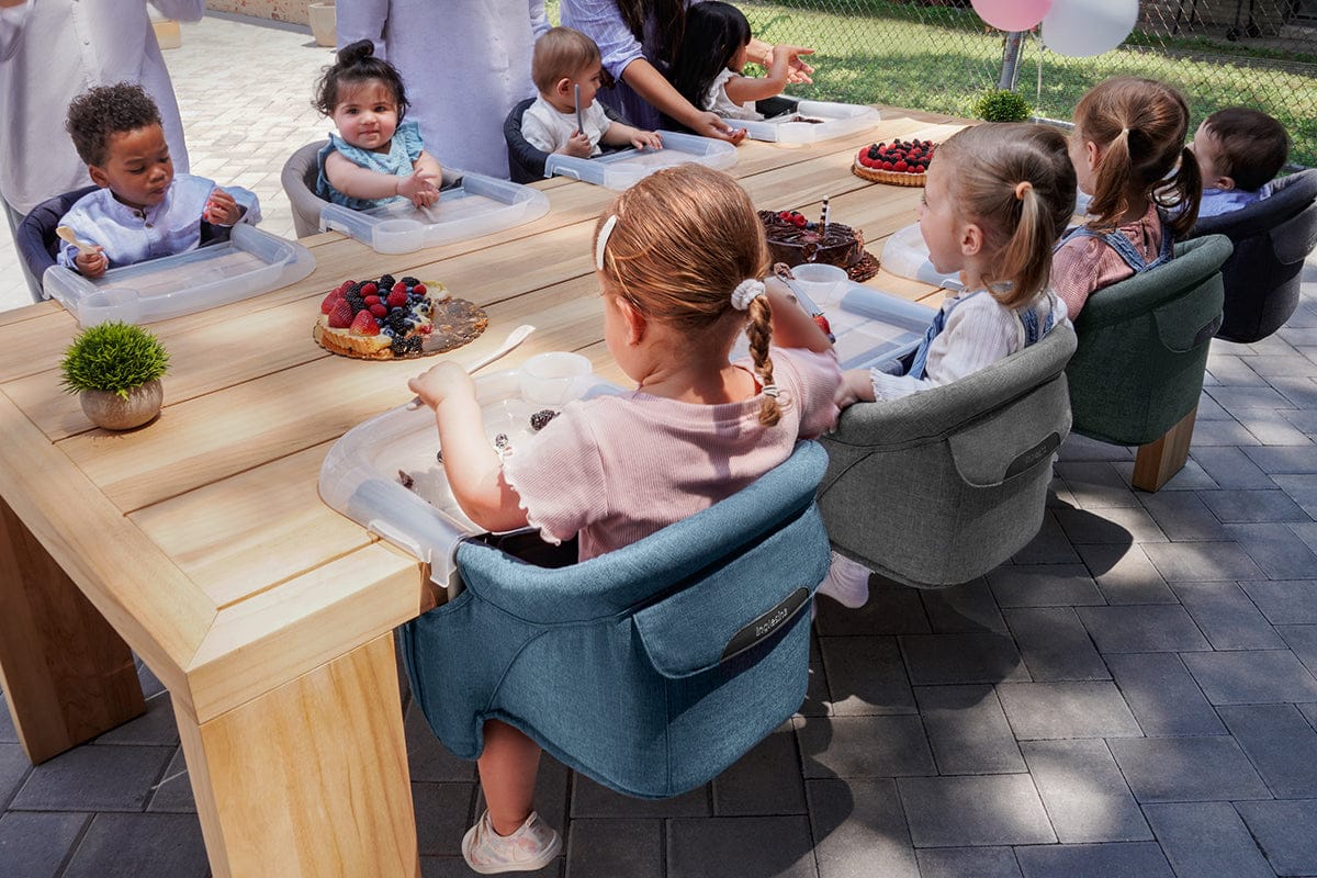 Inglesina Fast Table Chair - Slate Blue Melange - AY90M6SLBUS