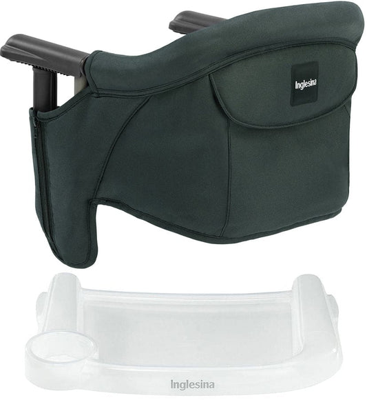 Inglesina Fast Table Chair & Tray - Dark Green - AY90F6DGRUS-A098AY901