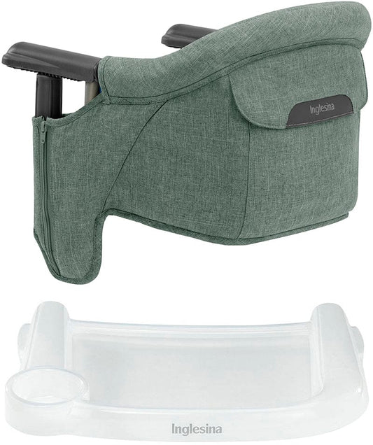 Inglesina Fast Table Chair & Tray - Pine Green Melange - AY90M6PNGUS-A098AY901