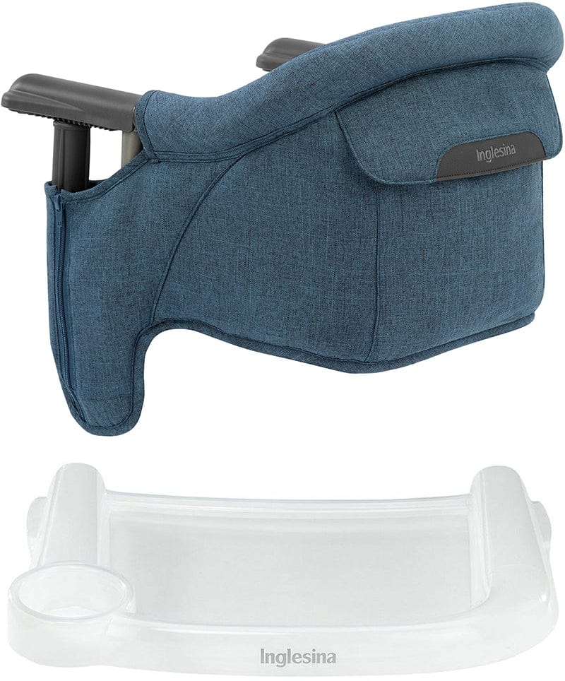 Inglesina Fast Table Chair & Tray - Slate Blue Melange - AY90M6SLBUS-A098AY901