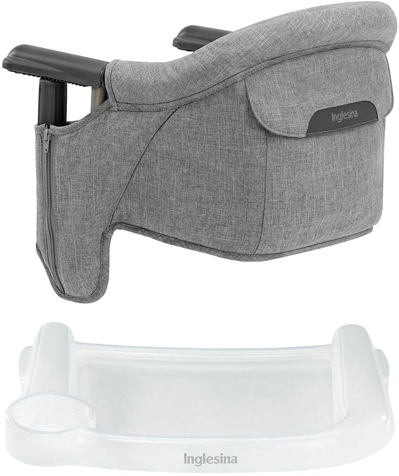 Inglesina Fast Table Chair & Tray - Stone Gray Melange - AY90M6STGUS-A098AY901