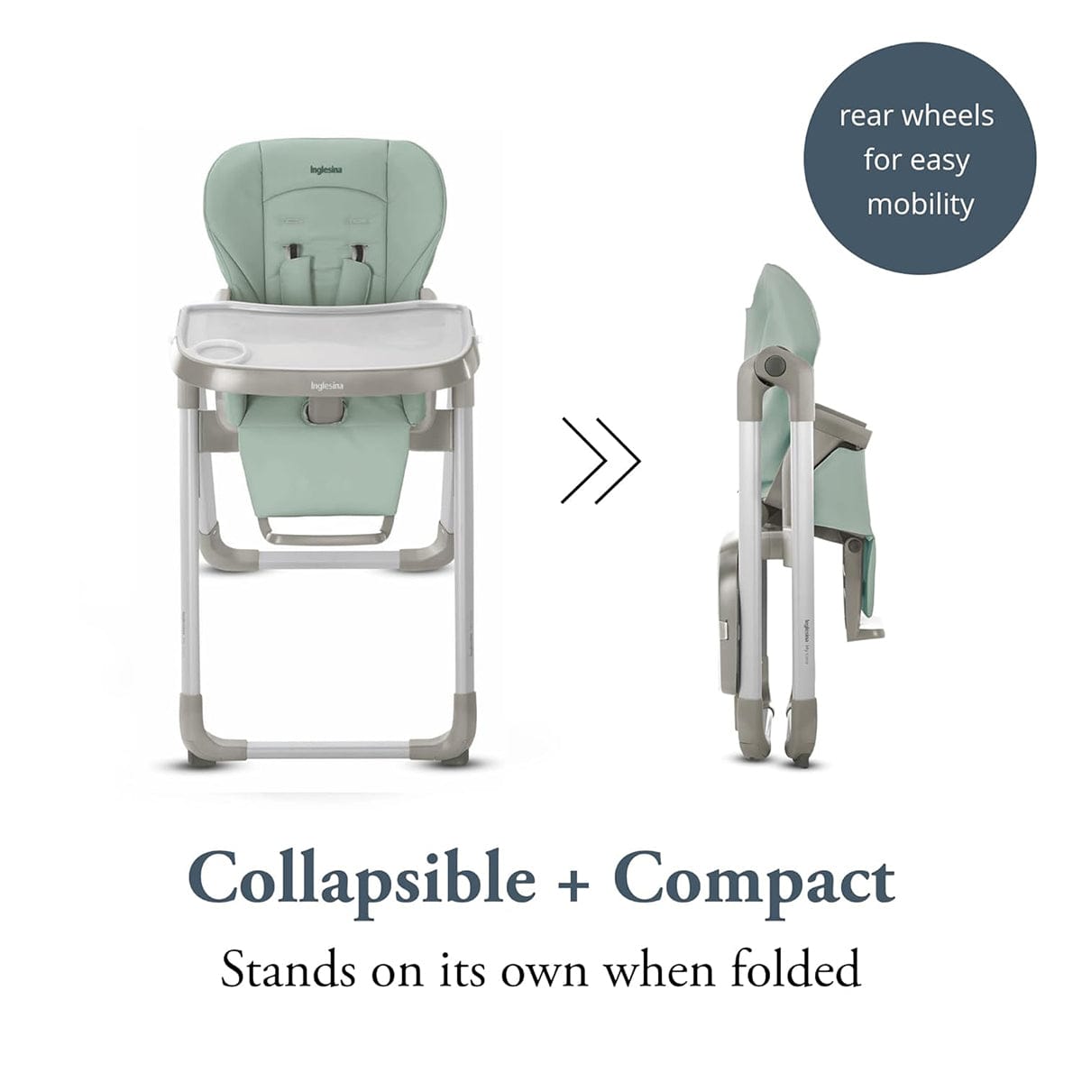Inglesina My time High Chair - Mint - AZ91K9MNTUS