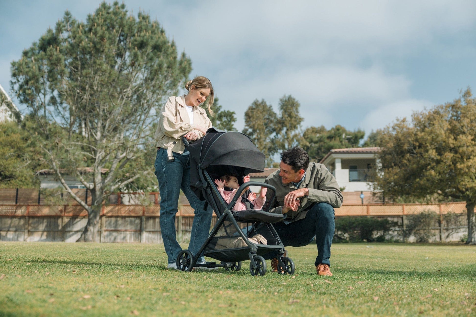 Inglesina Quid 3 Compact Lightweight Stroller - Cosmic Black - AG87S0CSBUS