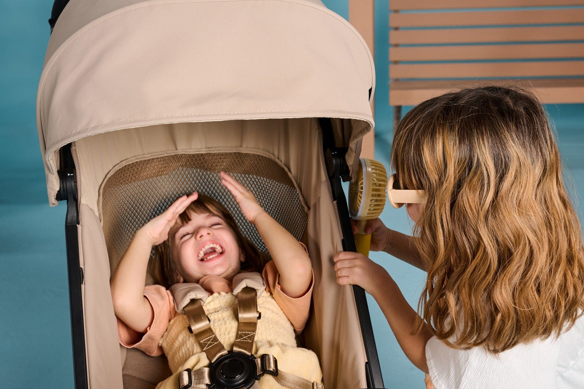 Inglesina Quid 3 Compact Lightweight Stroller - Lunar Beige - AG87S0LNBUS