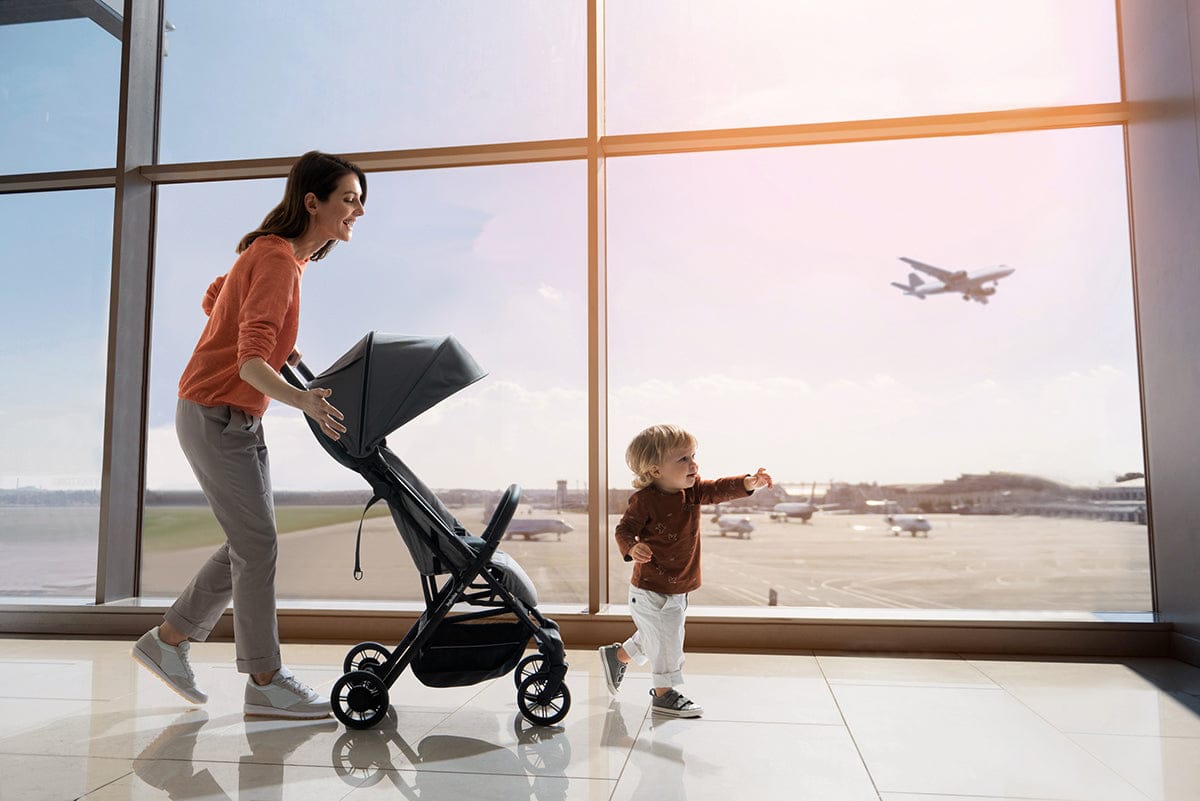 Inglesina Quid Compact Lightweight Stroller - Elephant Gray - AG87R0ELGUS
