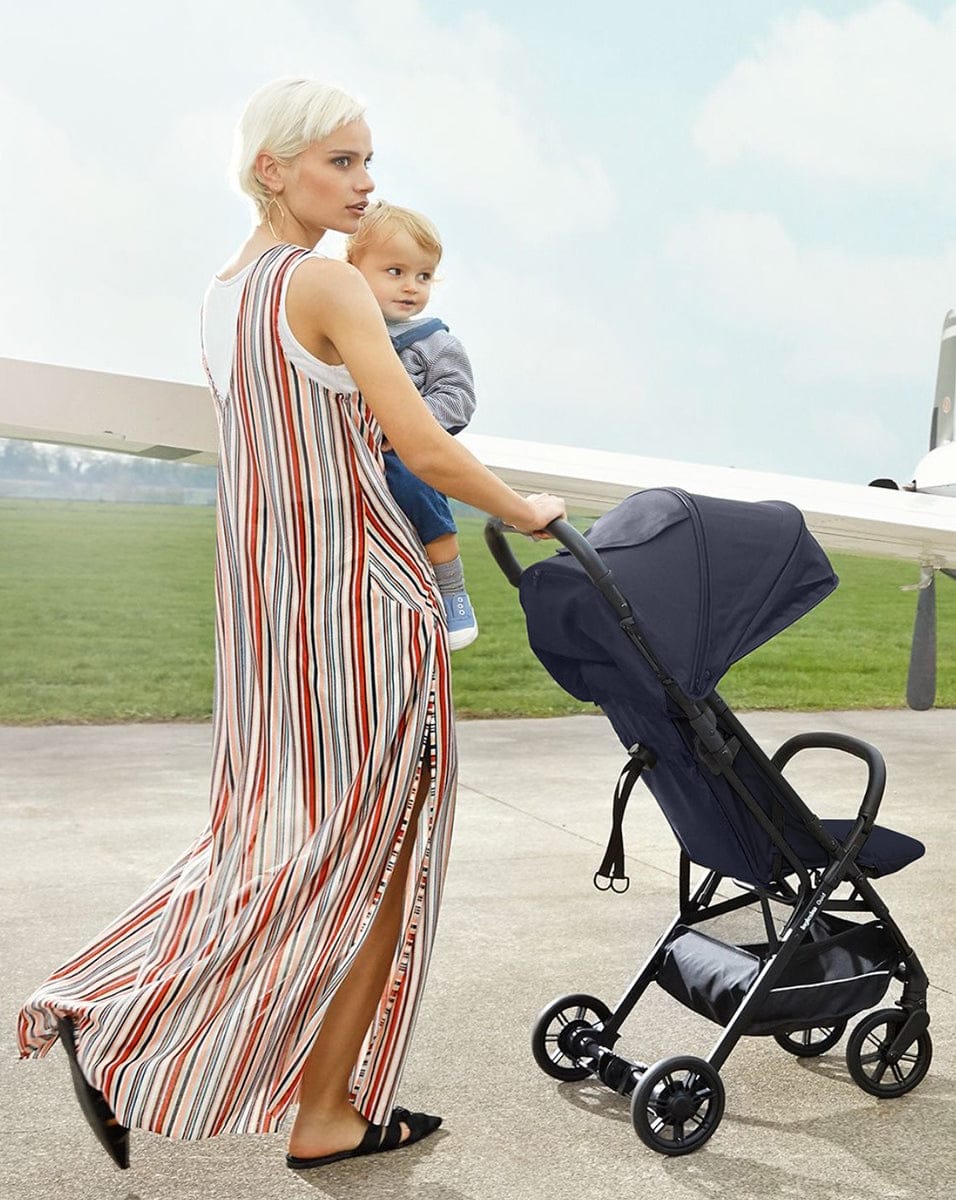 Inglesina Quid Compact Lightweight Stroller - Midnight Blue - AG87R0MDBUS