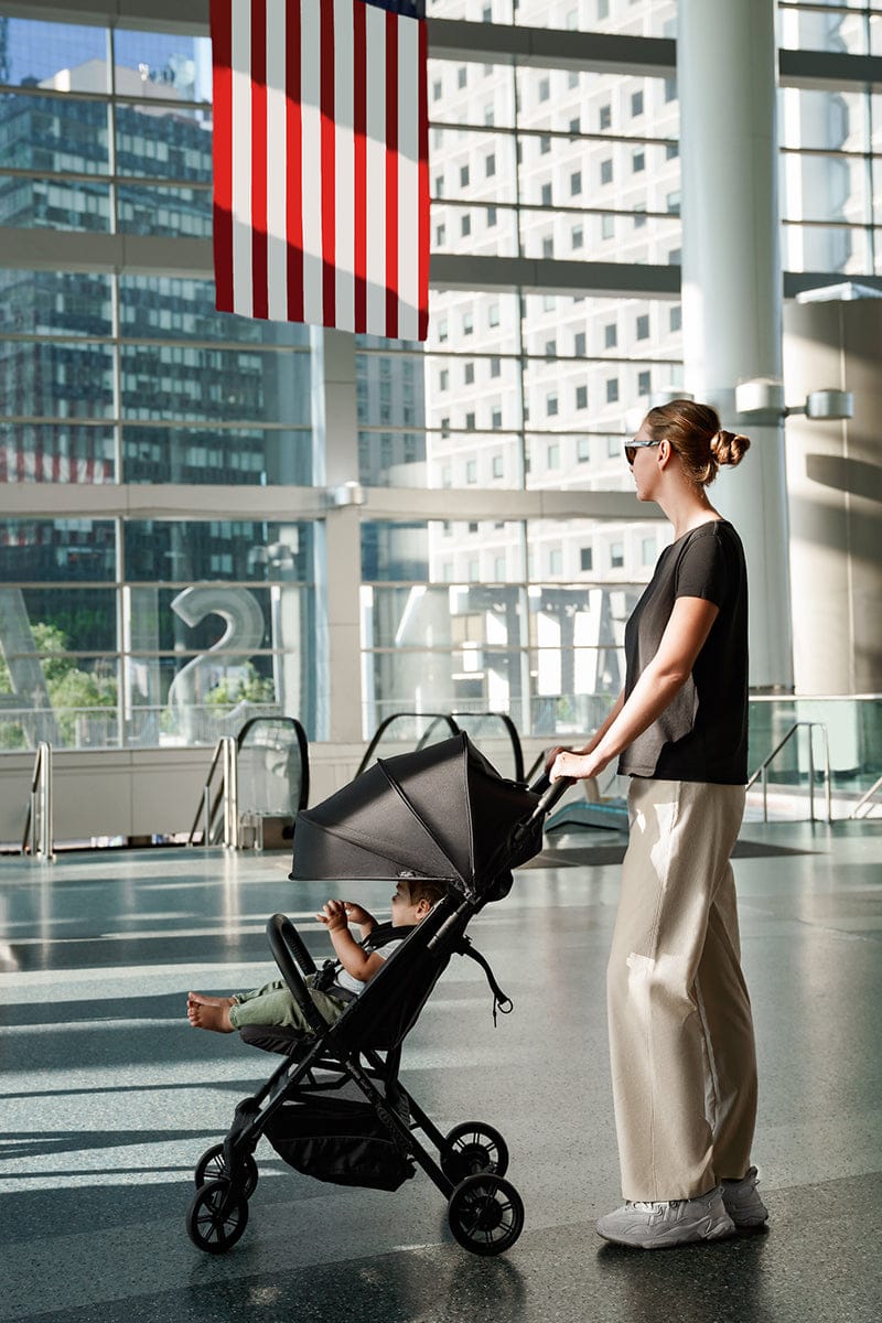 Inglesina Quid Compact Lightweight Stroller - Puma Black - AG87R0PMBUS