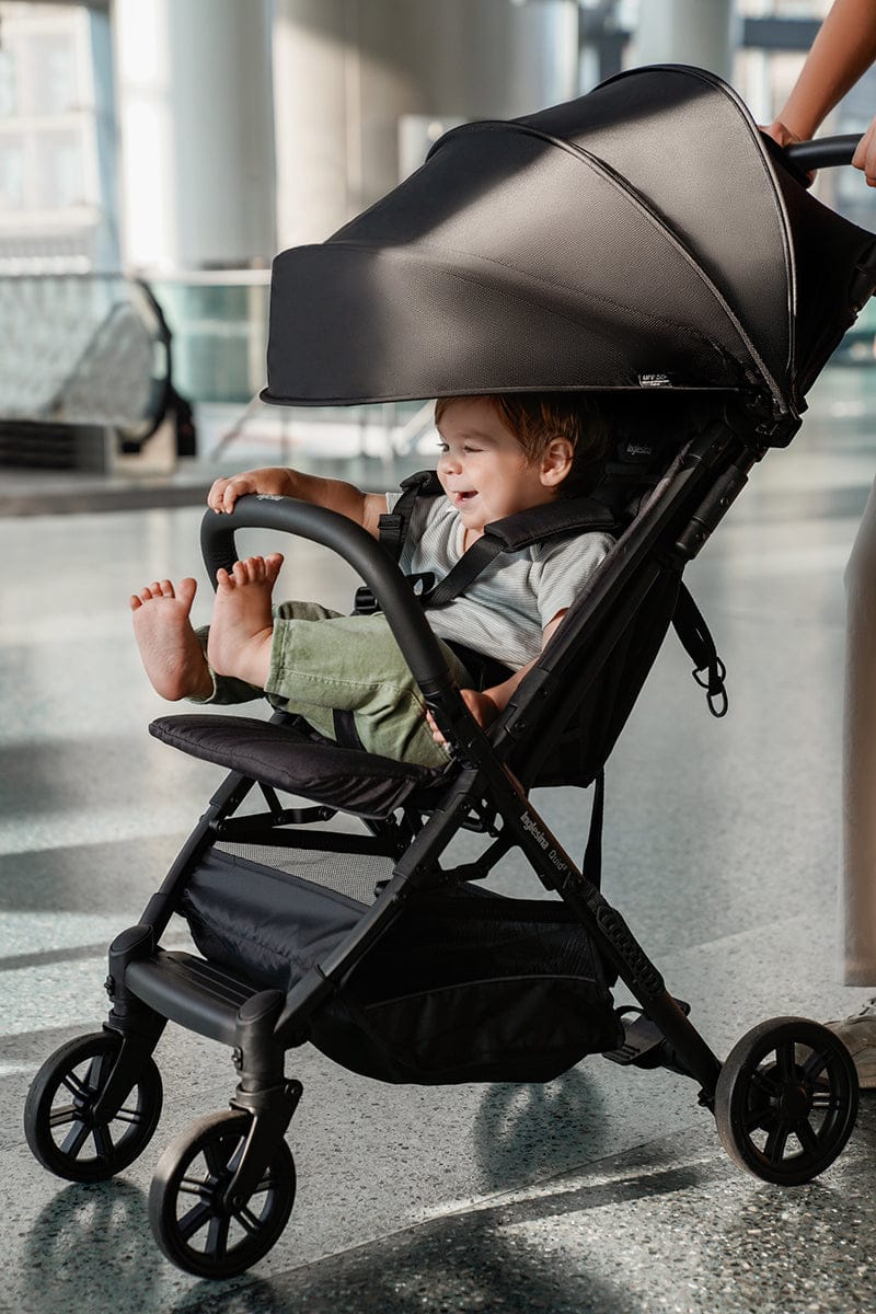 Inglesina Quid Compact Lightweight Stroller - Puma Black - AG87R0PMBUS