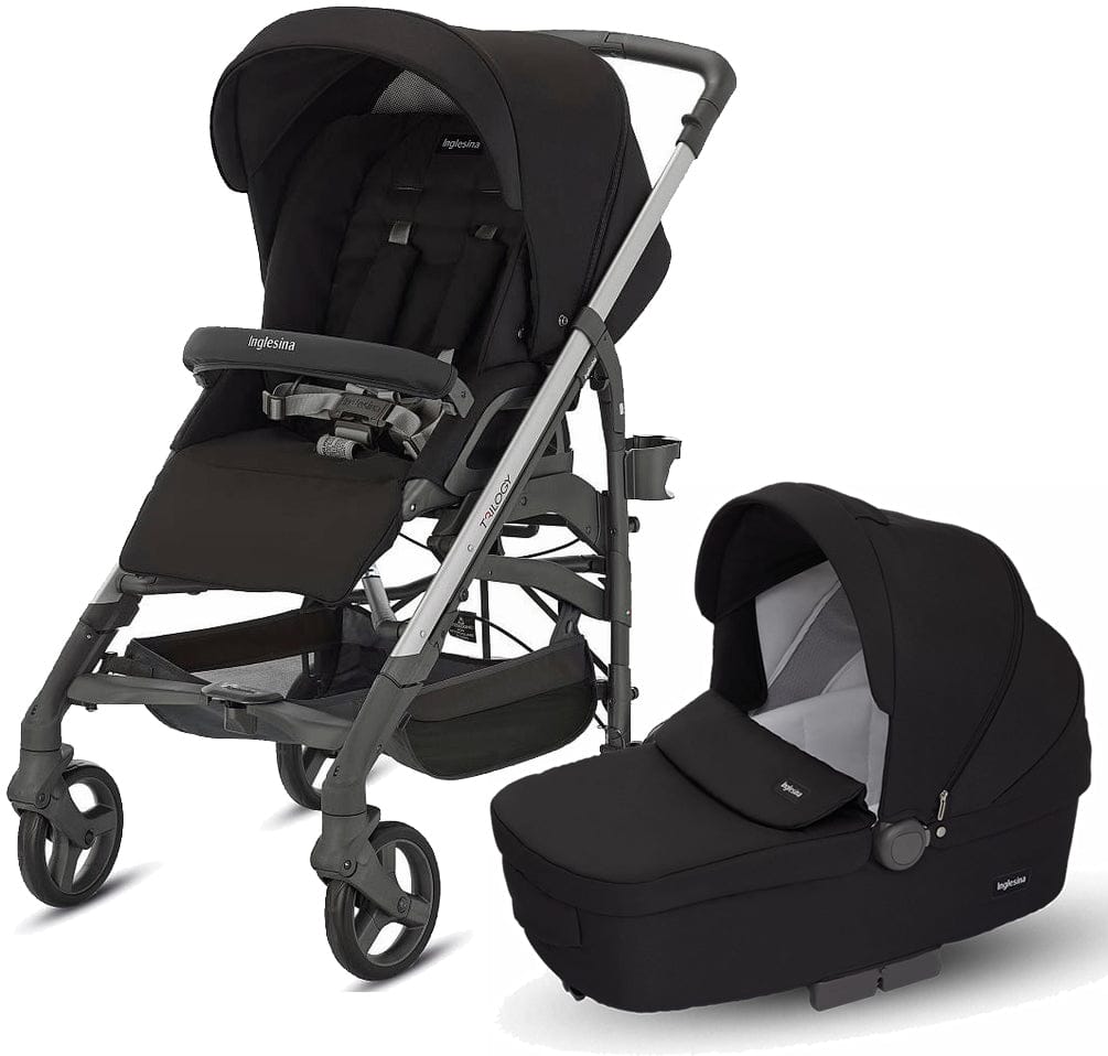 Inglesina Trilogy Stroller & Bassinet - Black