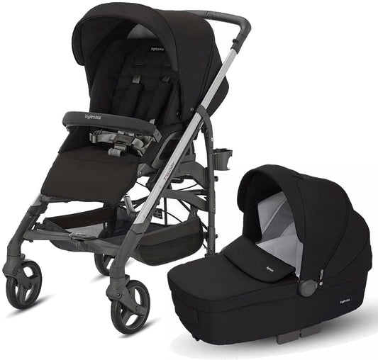 Inglesina Trilogy Stroller & Bassinet - Black - INGTRISTBS-BLK