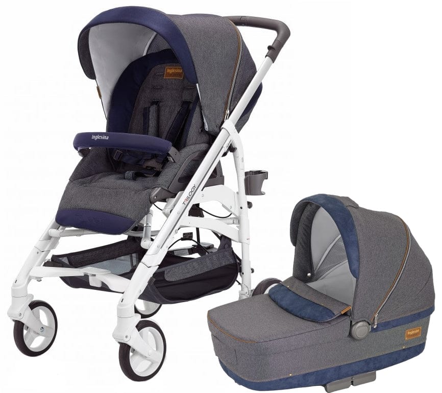 Inglesina Trilogy Stroller & Bassinet - Jeans - INGTRISTBS-JEAN