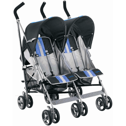 Inglesina Twin Swift Double Stroller 2006 Blu - 1775-ABBUS