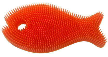 Innobaby Bathin' Smart Bath Scrub, Fish - Gold - SIL-FISH03