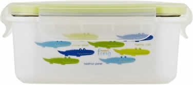 Innobaby Keepin' Fresh Stainless 15 oz Bento - Alligator/Green - KS-BT-ALLI01