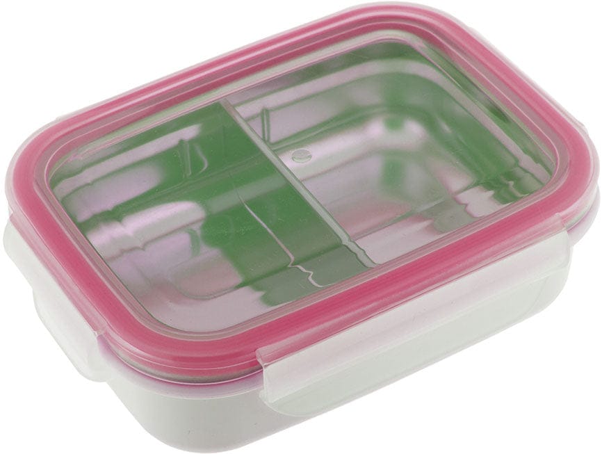 Innobaby Keepin' Smart Double Insulated Stainless Divided Bento, 11 oz. - Pink - KS-BT2-02