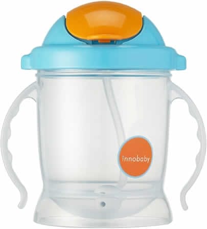 Innobaby Sippin' Smart EZ Flow Straw Sippy - Blue - SIP-101