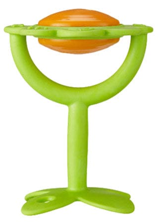 Innobaby Teethin' Smart EZ Grip Teether Rattle, Flower - Green - TE-401
