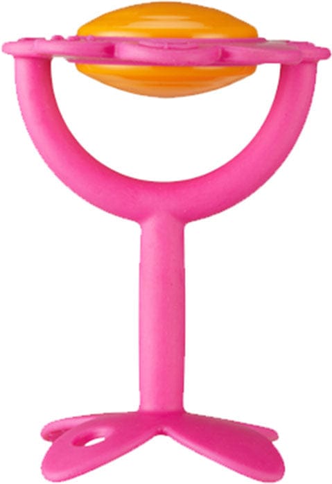 Innobaby Teethin' Smart EZ Grip Teether Rattle, Flower - Pink - TE-402