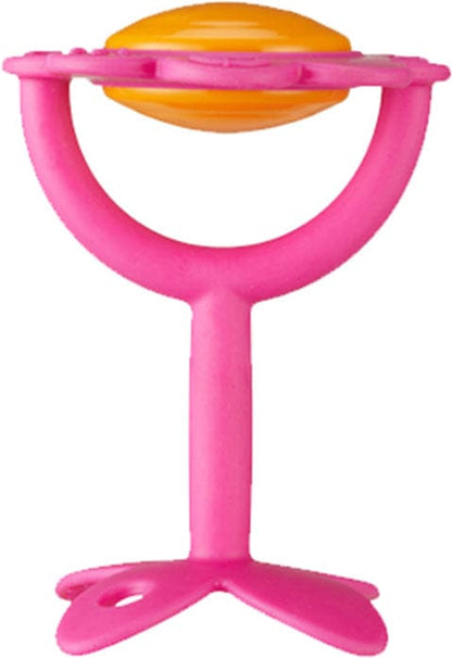 Innobaby Teethin' Smart EZ Grip Teether Rattle, Flower - Pink - TE-402