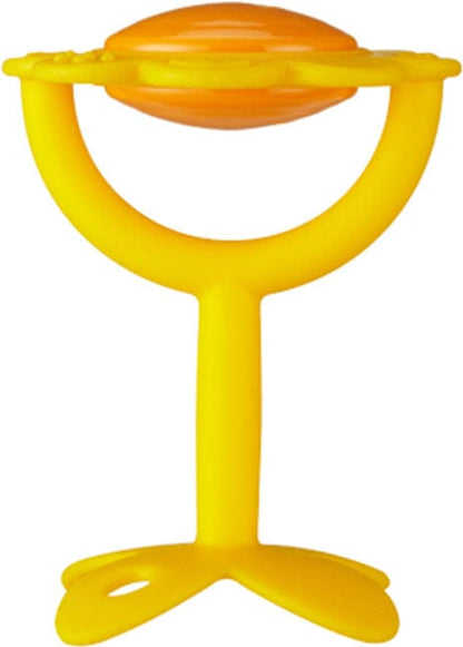 Innobaby Teethin' Smart EZ Grip Teether Rattle, Flower - Yellow - TE-404