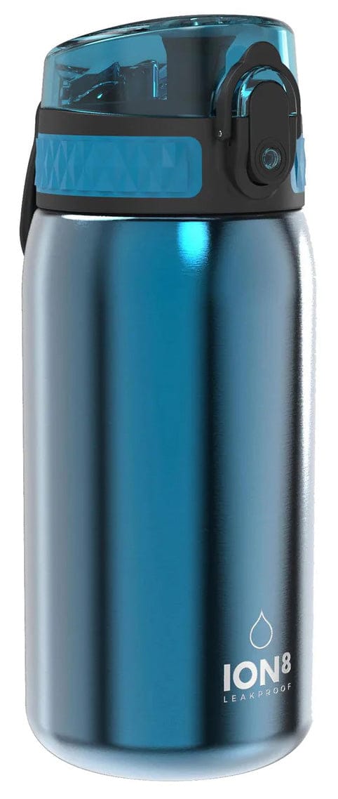 Ion8 Leak Proof Kids Stainless Steel Water Bottle, 13oz - Blue - I8SS350MBLU