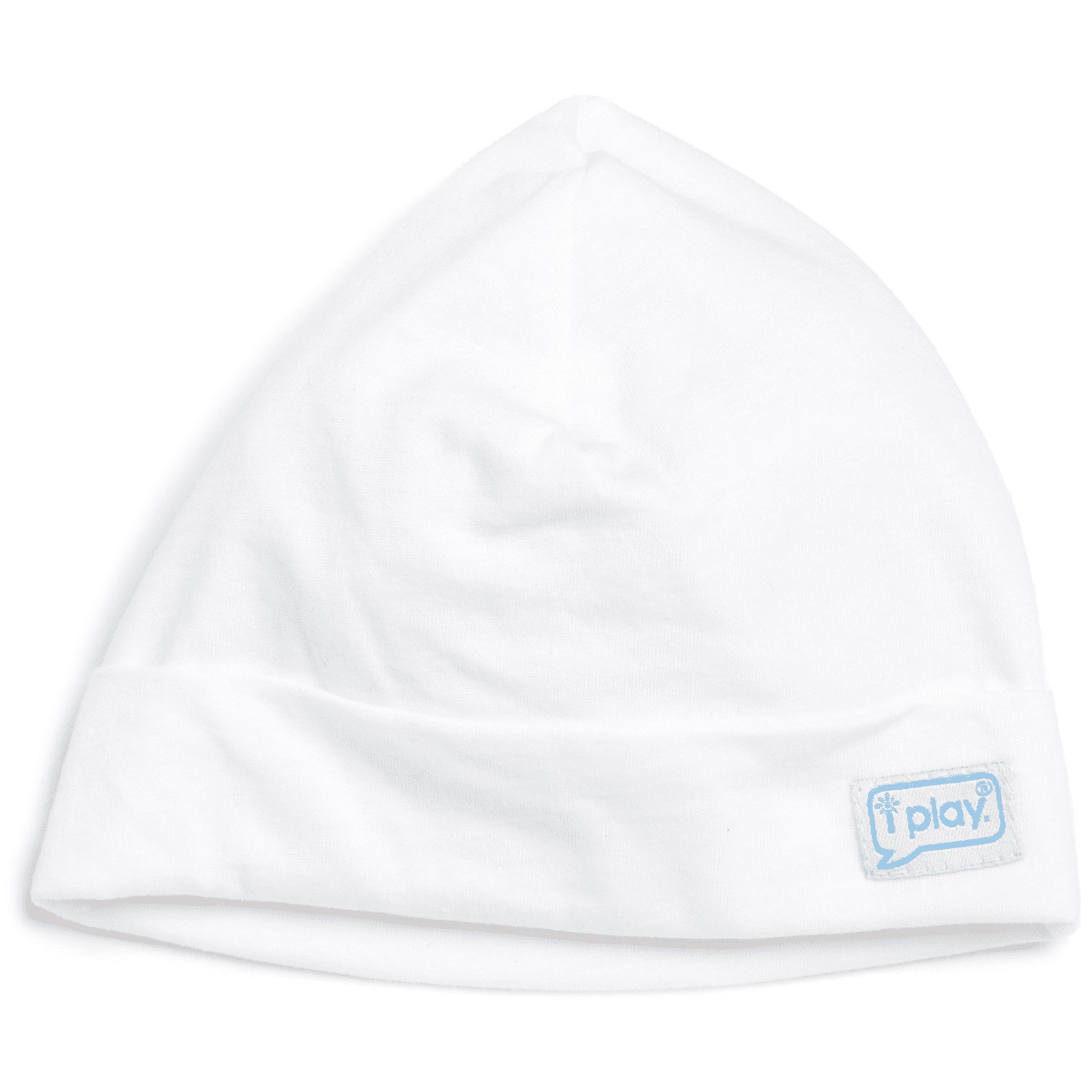iPlay Knit Cap - White (Preemie) - 4632