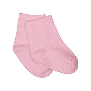 iPlay Organic Solid Socks - Rose - Newborn - 89561